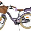 Volare Blossom Kinderfahrrad - Mädchen - 18 Zoll - Lila - Zwei Handbremsen
