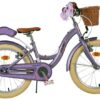 Volare Blossom Kinderfahrrad - Mädchen - 18 Zoll - Lila - Zwei Handbremsen