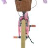 Volare Blossom Kinderfahrrad - Mädchen - 18 Zoll - Rosa - Zwei Handbremsen