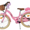 Volare Blossom Kinderfahrrad - Mädchen - 18 Zoll - Rosa - Zwei Handbremsen