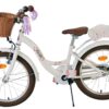Volare Blossom Kinderfahrrad - Mädchen - 18 Zoll - Weiß