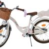 Volare Blossom Kinderfahrrad - Mädchen - 18 Zoll - Weiß