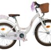 Volare Blossom Kinderfahrrad - Mädchen - 18 Zoll - Weiß