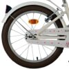 Volare Blossom Kinderfahrrad - Mädchen - 18 Zoll - Weiß - Zwei Handbremsen
