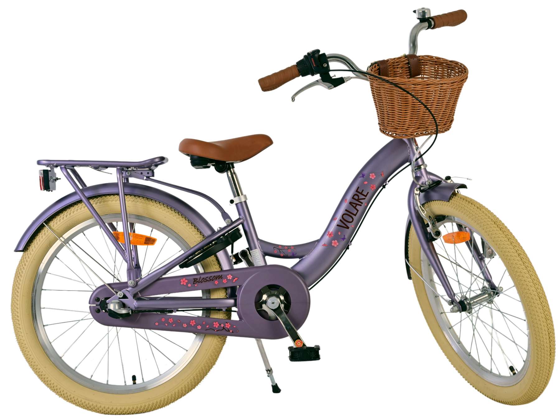 Volare Blossom Kinderfahrrad - Mädchen - 20 Zoll - Lila - Nexus 3 11