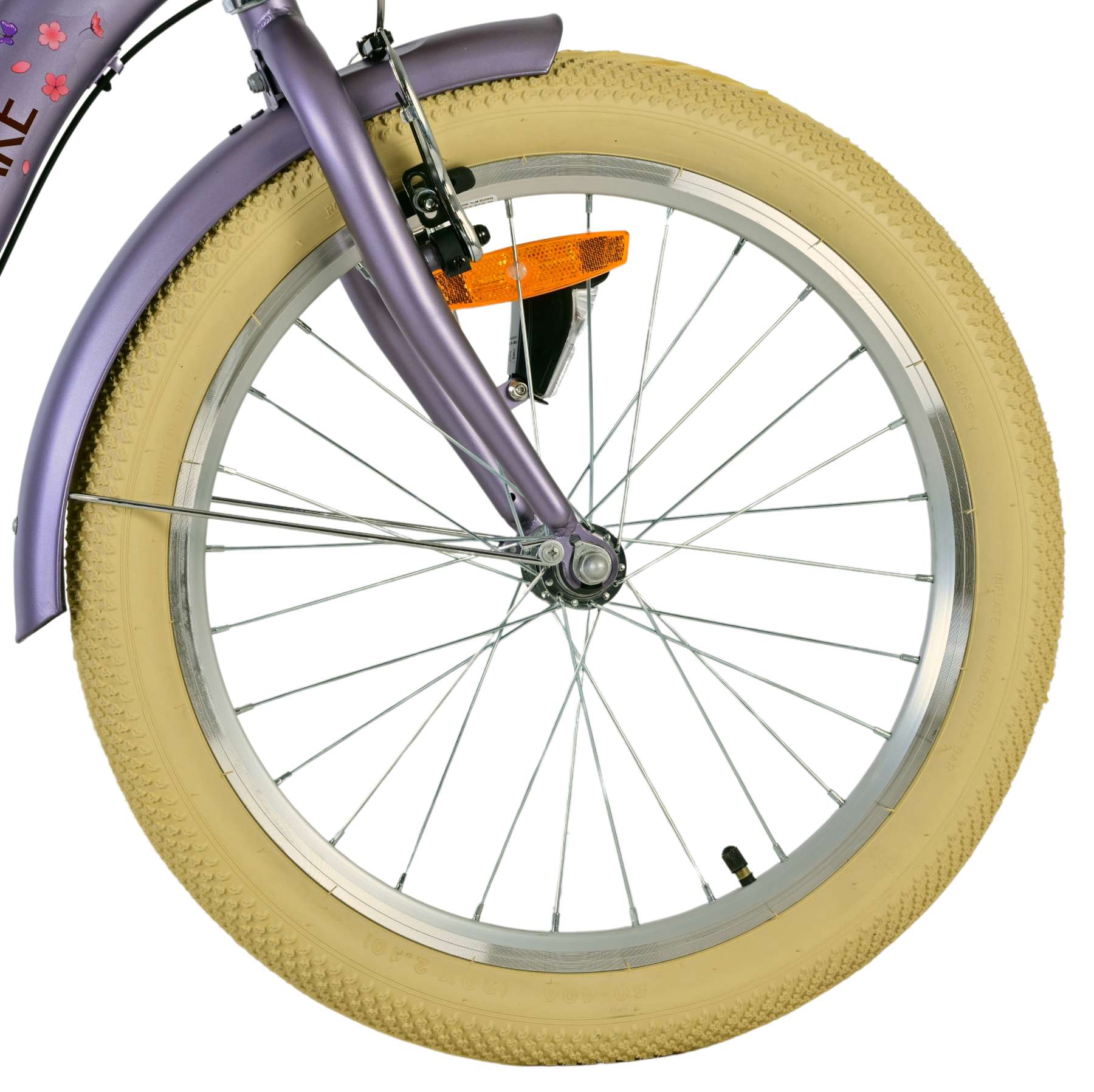 Volare Blossom Kinderfahrrad - Mädchen - 20 Zoll - Lila - Nexus 3 3