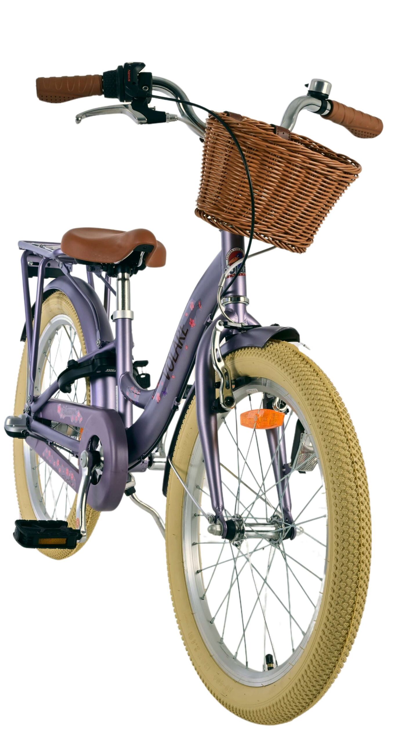 Volare Blossom Kinderfahrrad - Mädchen - 20 Zoll - Lila - Nexus 3 6