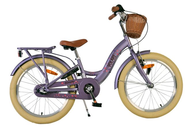 Volare Blossom Kinderfahrrad - Mädchen - 20 Zoll - Lila - Nexus 3