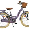 Volare Blossom Kinderfahrrad - Mädchen - 20 Zoll - Lila - Zwei Handbremsen 10