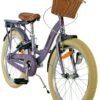 Volare Blossom Kinderfahrrad - Mädchen - 20 Zoll - Lila - Zwei Handbremsen 5