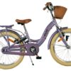 Volare Blossom Kinderfahrrad - Mädchen - 20 Zoll - Lila - Zwei Handbremsen