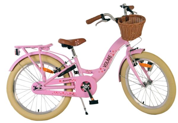 Volare Blossom Kinderfahrrad - Mädchen - 20 Zoll - Rosa - Zwei Handbremsen 2