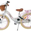 Volare Blossom Kinderfahrrad – Mädchen – 20 Zoll – Weiß – Nexus 3 8