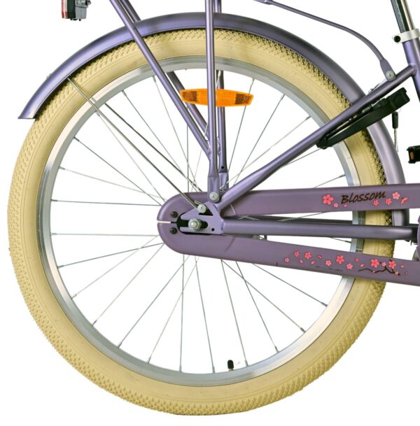 Volare Blossom Kinderfahrrad - Mädchen - 24 Zoll - Lila 2