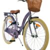 Volare Blossom Kinderfahrrad - Mädchen - 24 Zoll - Lila - 3 Gänge 6