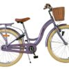 Volare Blossom Kinderfahrrad - Mädchen - 24 Zoll - Lila