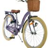 Volare Blossom Kinderfahrrad - Mädchen - 24 Zoll - Lila - Zwei Handbremsen 5