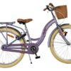 Volare Blossom Kinderfahrrad - Mädchen - 24 Zoll - Lila - Zwei Handbremsen