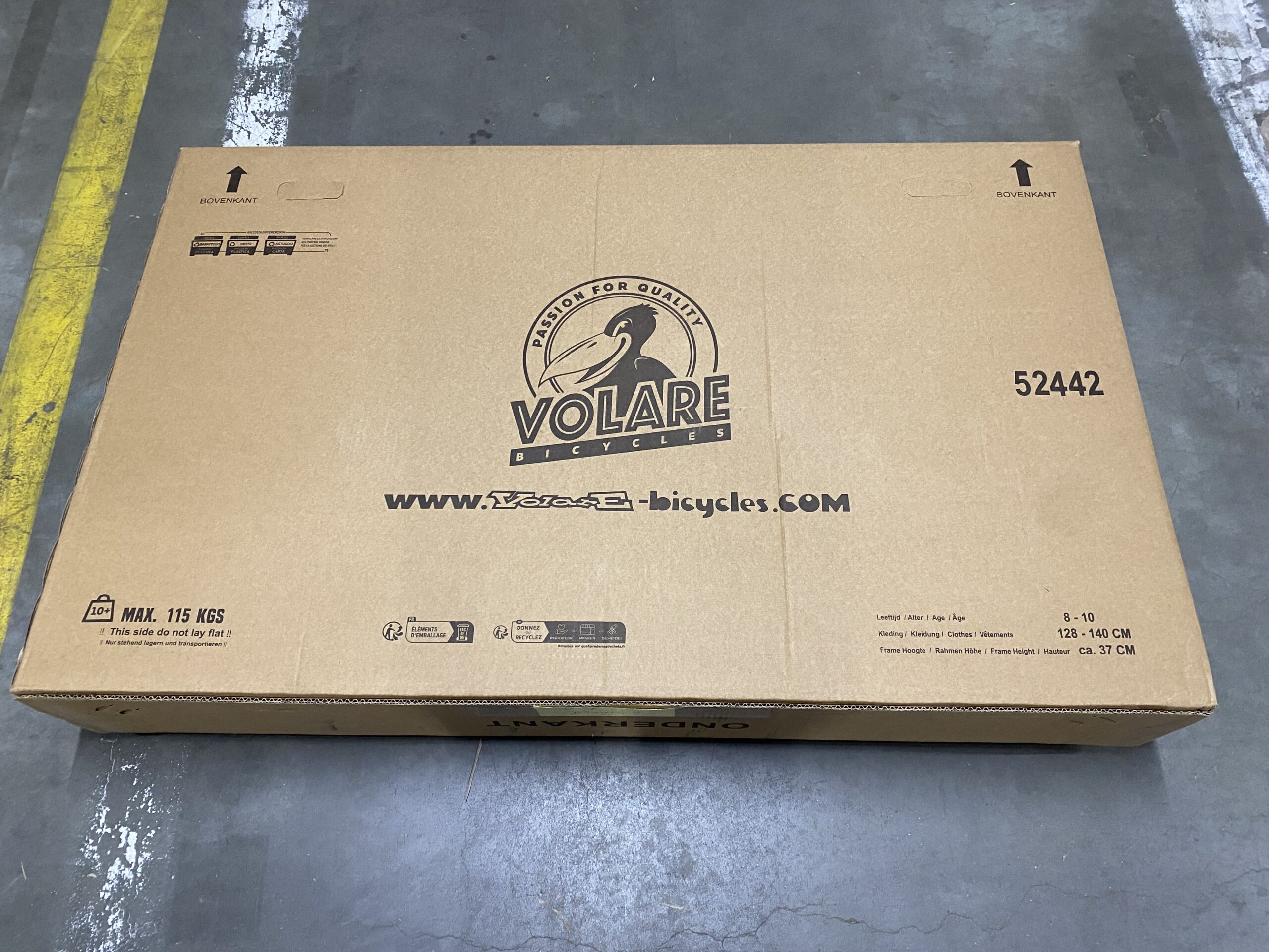 Volare Blossom Kinderfahrrad - Mädchen - 24 Zoll - Rosa - 3 Gänge 12