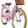 Volare Blossom Kinderfahrrad - Mädchen - 24 Zoll - Rosa - 3 Gänge 6