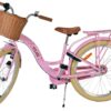 Volare Blossom Kinderfahrrad - Mädchen - 24 Zoll - Rosa - 3 Gänge 9