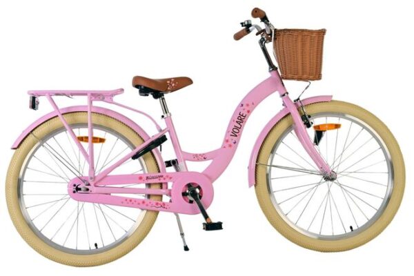 Volare Blossom Kinderfahrrad - Mädchen - 24 Zoll - Rosa