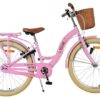 Volare Blossom Kinderfahrrad - Mädchen - 24 Zoll - Rosa - Zwei Handbremsen