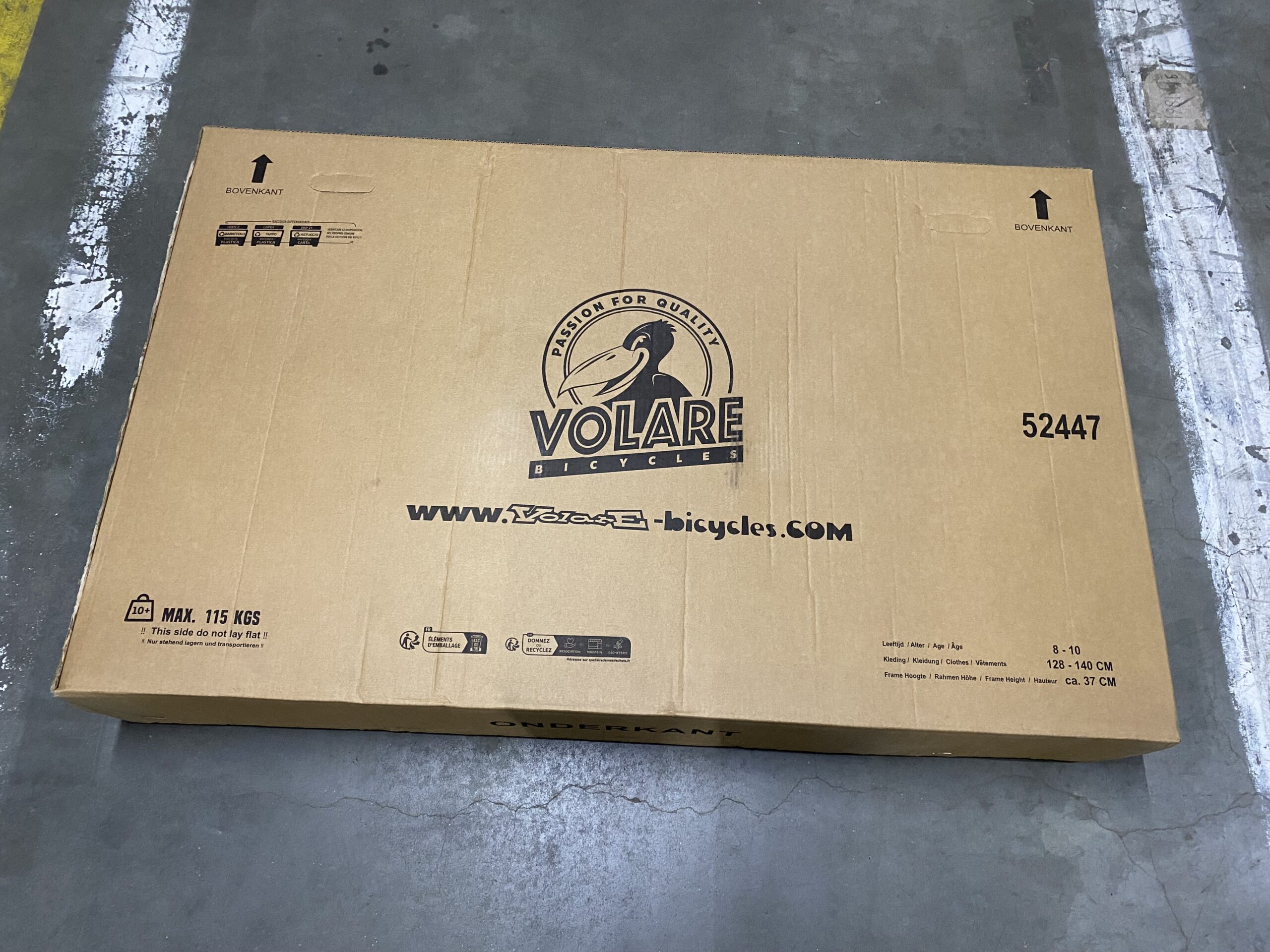 Volare Blossom Kinderfahrrad - Mädchen - 24 Zoll - Weiß - Zwei Handbremsen 11