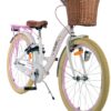 Volare Blossom Kinderfahrrad - Mädchen - 24 Zoll - Weiß - Zwei Handbremsen 5