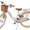 Volare Blossom Kinderfahrrad - Mädchen - 24 Zoll - Weiß - Zwei Handbremsen 8