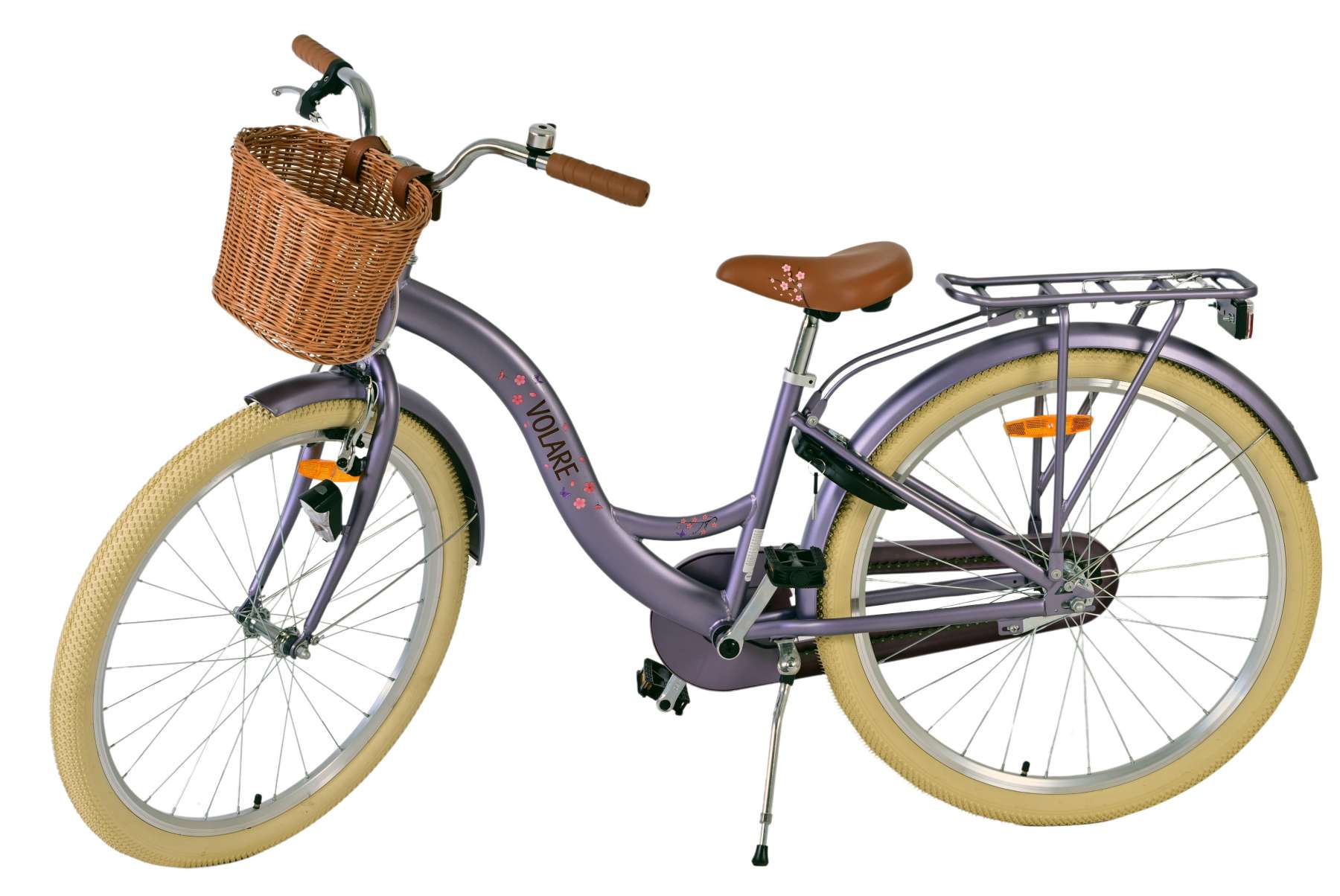 Volare Blossom Kinderfahrrad - Mädchen - 26 Zoll - Lila 4