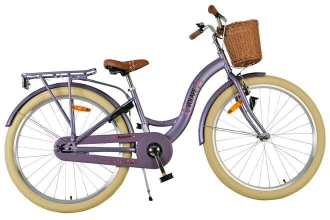 Volare Blossom Kinderfahrrad - Mädchen - 26 Zoll - Lila