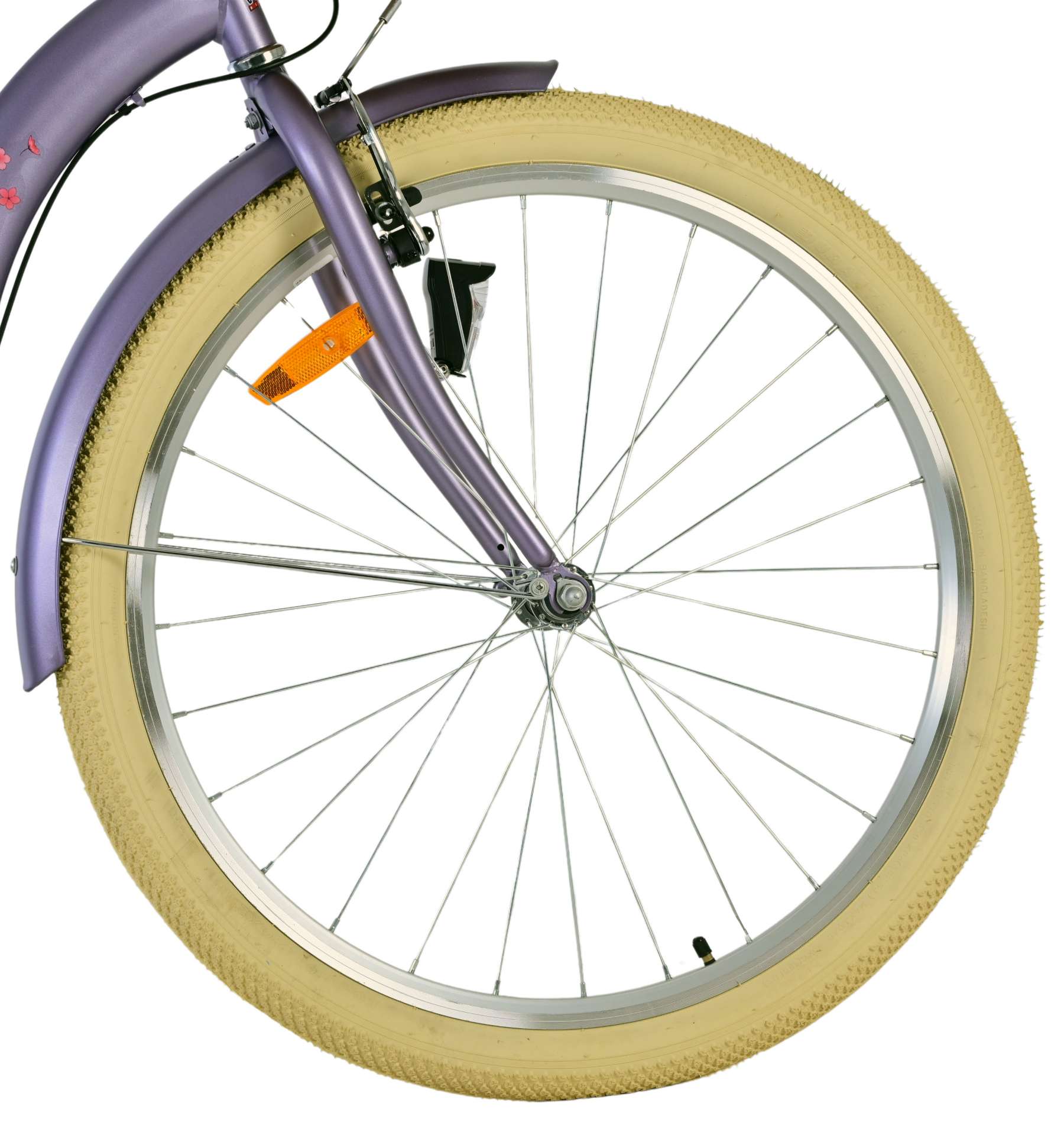 Volare Blossom Kinderfahrrad - Mädchen - 26 Zoll - Lila - Nexus 3 Gänge 3