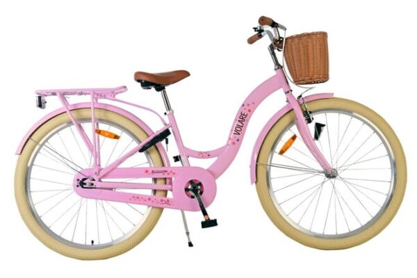 Volare Blossom Kinderfahrrad - Mädchen - 26 Zoll - Rosa