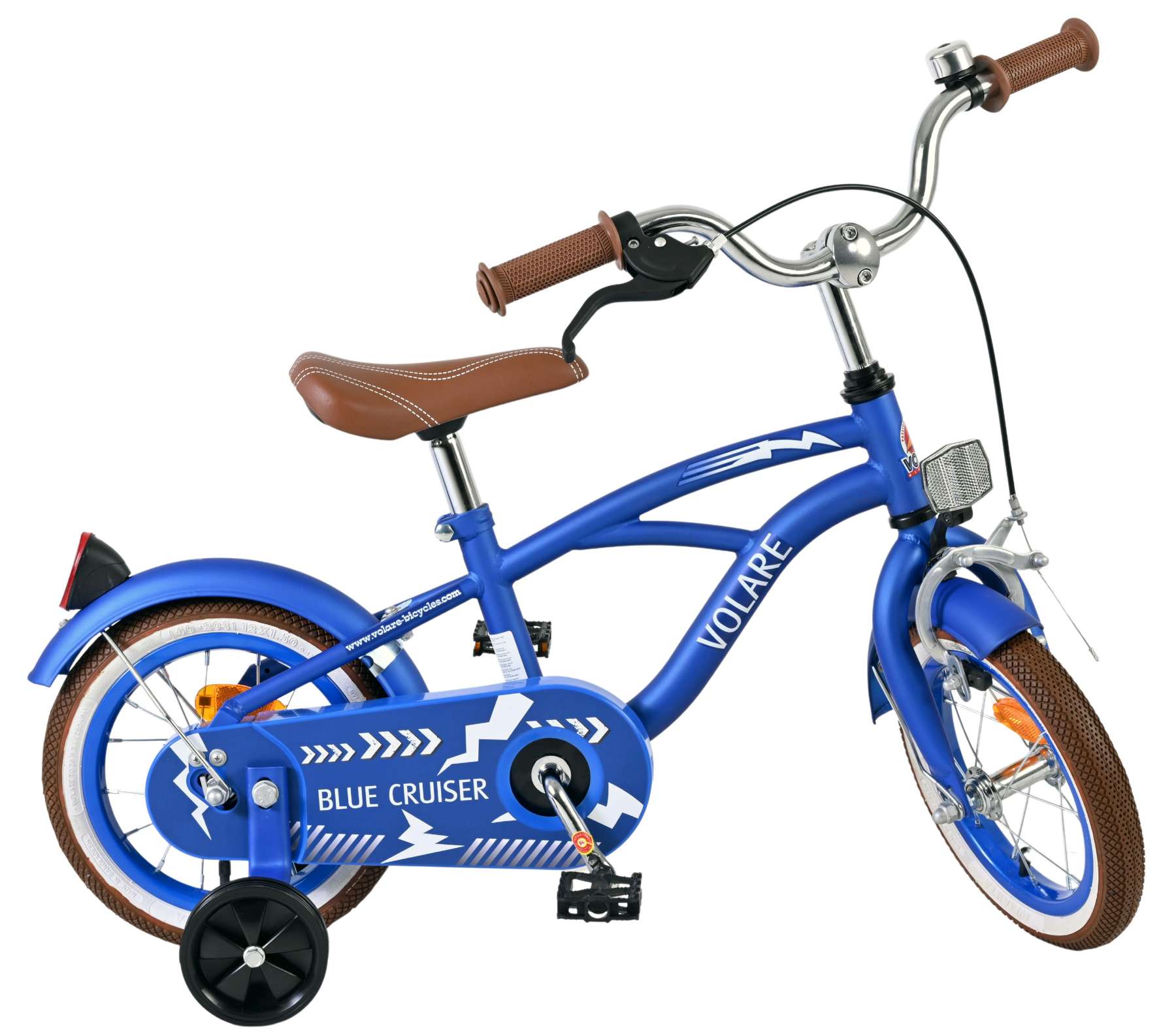 Volare Blue Cruiser Kinderfahrrad - Jungen - 12 Zoll - Blau - 85 % zusammengebaut 10