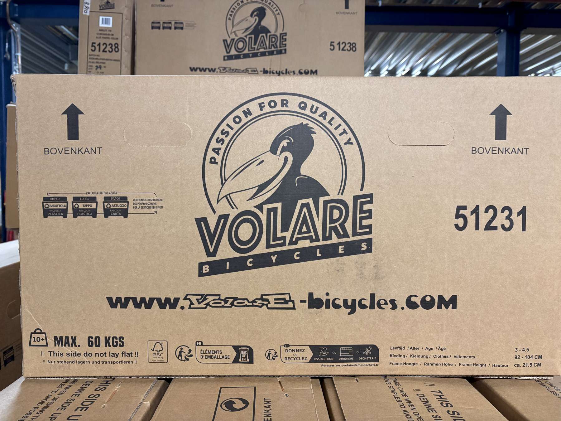 Volare Blue Cruiser Kinderfahrrad - Jungen - 12 Zoll - Blau - 85 % zusammengebaut 11