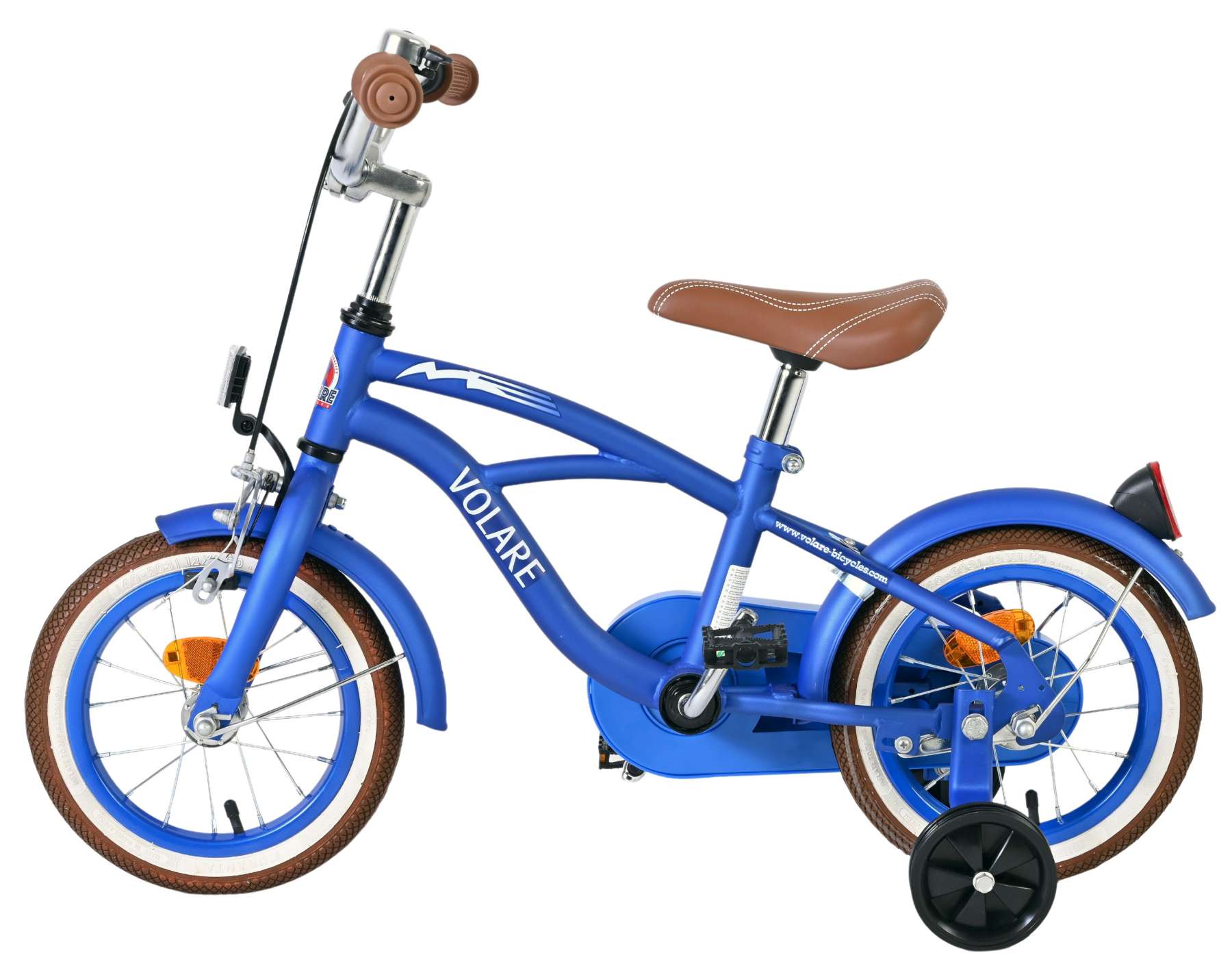 Volare Blue Cruiser Kinderfahrrad - Jungen - 12 Zoll - Blau - 85 % zusammengebaut 7