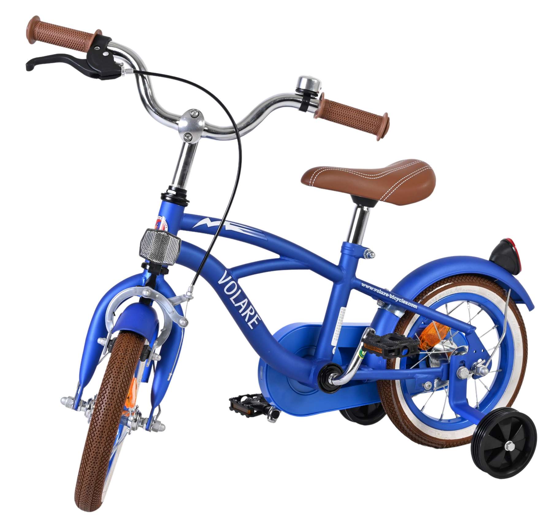Volare Blue Cruiser Kinderfahrrad - Jungen - 12 Zoll - Blau - 85 % zusammengebaut 8