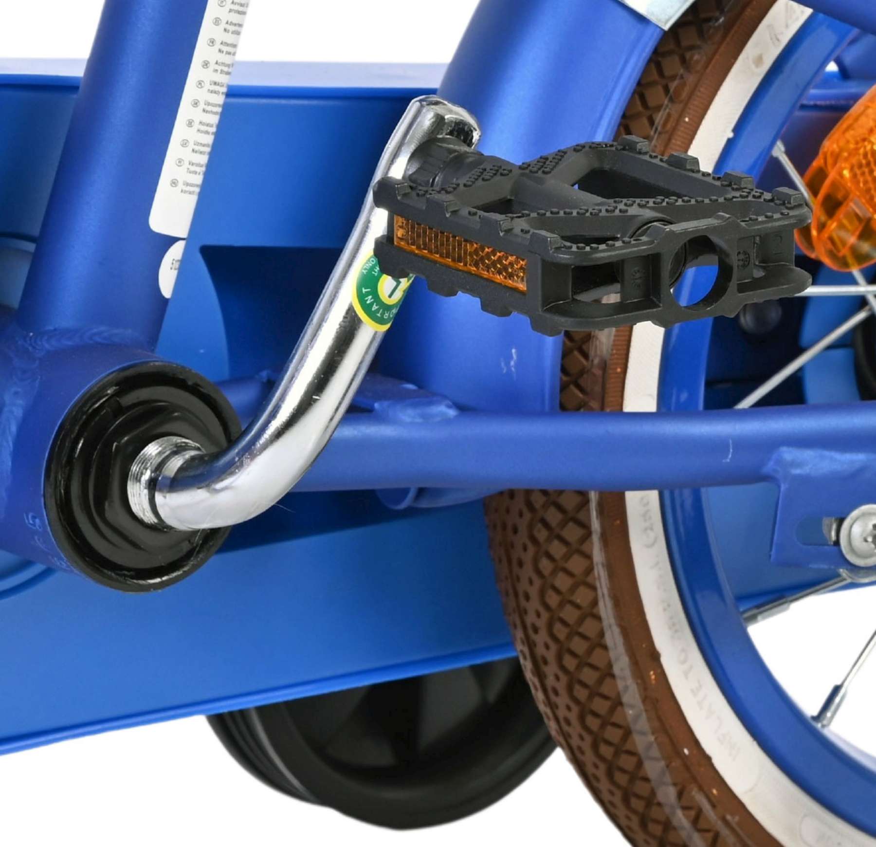 Volare Blue Cruiser Kinderfahrrad - Jungen - 12 Zoll - Blau - 85 % zusammengebaut 9
