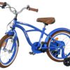Volare Blue Cruiser Kinderfahrrad - Jungen - 16 Zoll - Blau 8
