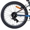 Volare Boost Kinderfahrrad – 20 Zoll – Blau/Grau – 7 Gänge