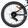 Volare Boost Kinderfahrrad – 20 Zoll – Silber/Grün – 7 Gänge