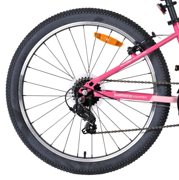 Volare Boost Kinderfahrrad – 24 Zoll – Rosa – 21 Gänge