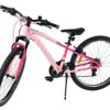 Volare Boost Kinderfahrrad – 24 Zoll – Rosa – 21 Gänge