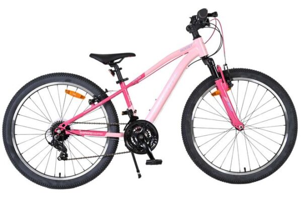 Volare Boost Kinderfahrrad – 24 Zoll – Rosa – 21 Gänge
