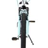 Volare Boost Kinderfahrrad – 24 Zoll – Weiß/Mintgrün – 21 Gänge