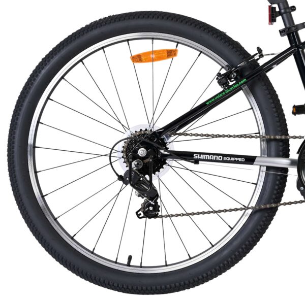 Volare Boost Kinderfahrrad – 26 Zoll – Silber/Grün – 21 Gänge