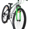 Volare Boost Kinderfahrrad – 26 Zoll – Silber/Grün – 21 Gänge