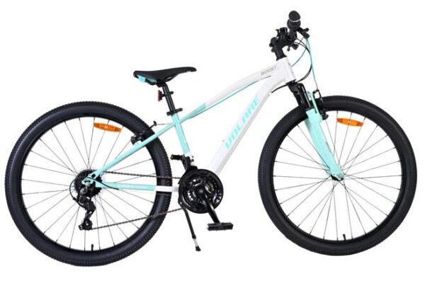 Volare Boost Kinderfahrrad – 26 Zoll – Weiß/Mintgrün – 21 Gänge