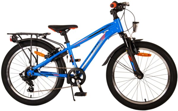 Volare Cross Kinderfahrrad – Jungen – 20 Zoll – Blau – 6 Gänge 2